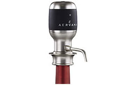 No-mess wine aerator