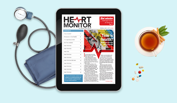 Heart monitor newsletter