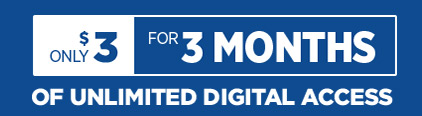 $3 for 3 months of Unlimited Digital Access