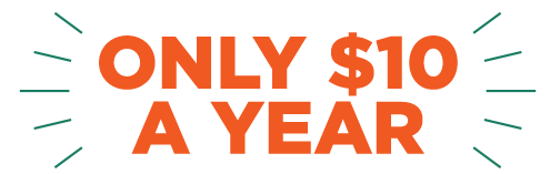 Only $10 a year