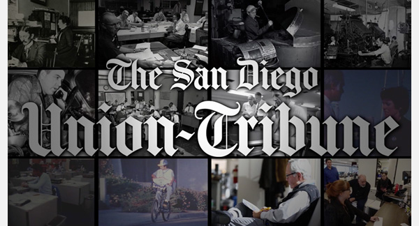 Celebrating 150 yrs of San Diego Union-Tribune